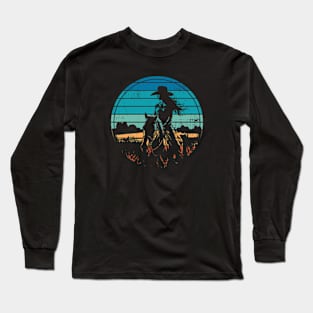 Horseback Riding Long Sleeve T-Shirt